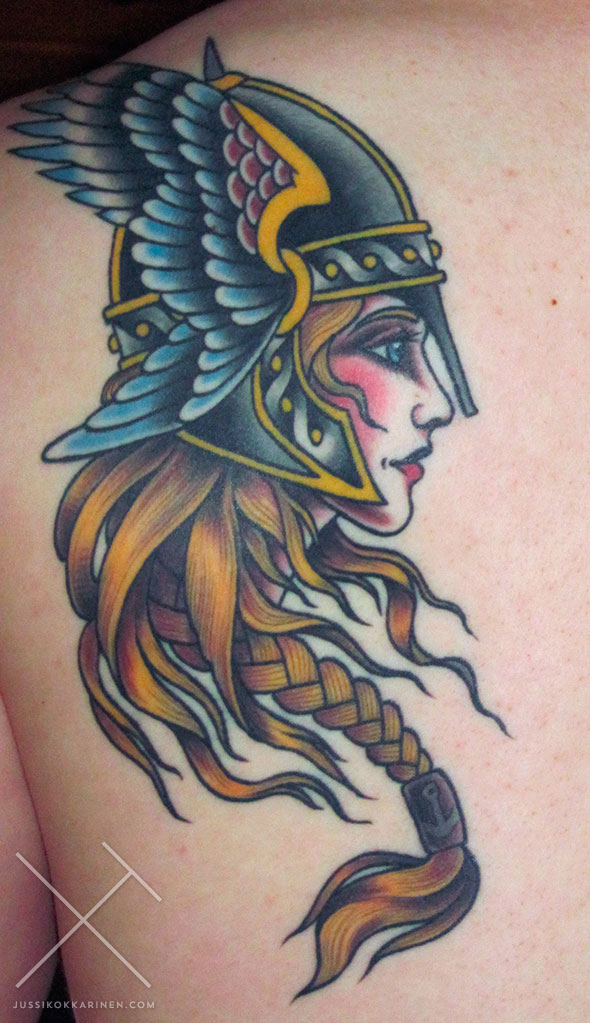 viikinkityttoparantuneenaIMG_1594